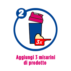 Aggiungi 3 misurini di prodotto