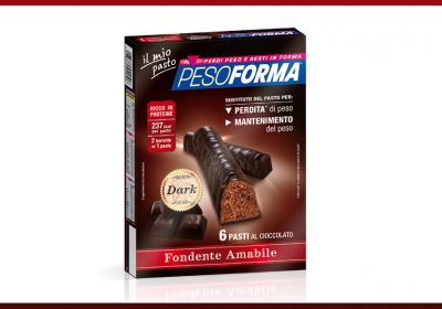 Pasto Sostitutivo – Barrette al cioccolato fondente amabile!