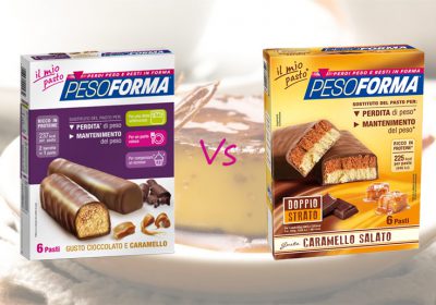 Amanti del caramello? Ecco i Pasti Sostitutivi Pesoforma!