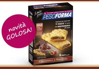 Biscotto Pesoforma con cioccolato e nocciola!