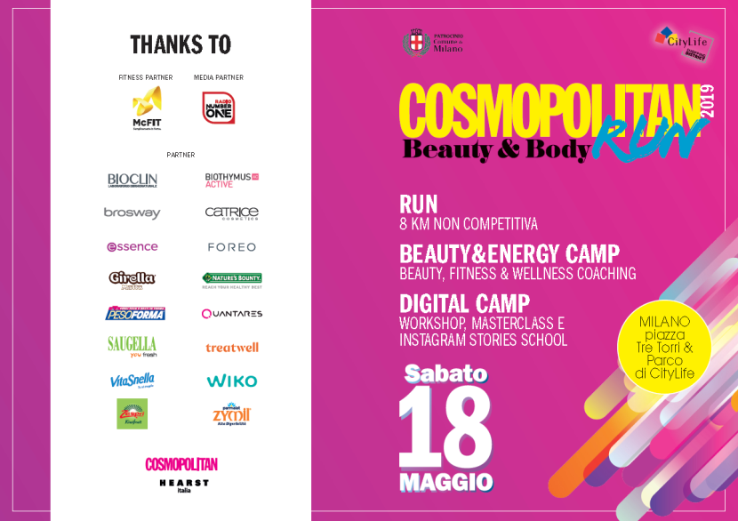 Cosmopolitan Beauty and Body Run 2019