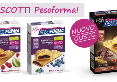 Pasti Sostitutivi golosi e fragranti? Ecco i Biscotti Pesoforma!