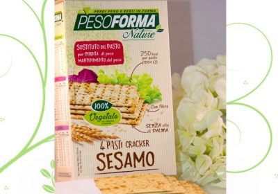 Il 1° pasto sostitutivo formato cracker: Cracker al Sesamo!