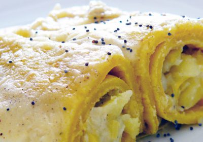 Crespelle di patate e porro!
