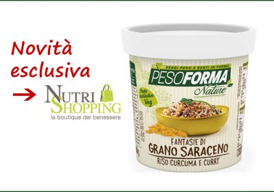 Novità: Cup Grano Saraceno di Pesoforma Nature!