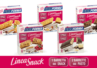LineaSnack di Pesoforma sempre più completa e gustosa!