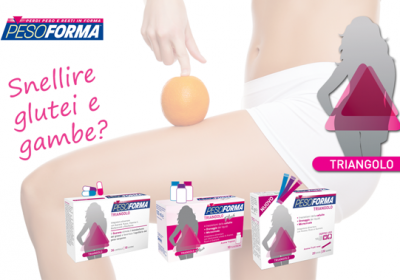 Pesoforma Triangolo ti aiuta a snellire glutei e gambe!