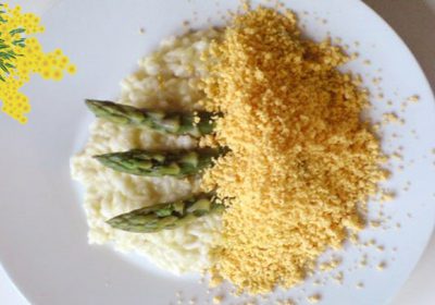 Risotto Mimosa – ricetta leggera per l’8 marzo!
