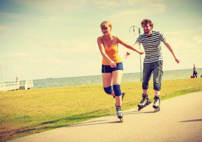 Tonificare glutei e gambe, di corsa sui pattini!