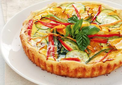 Torta salata light alle verdure colorate – per carnevale!