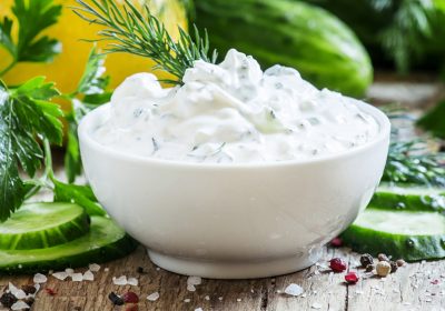 Insalata di cetrioli alla greca