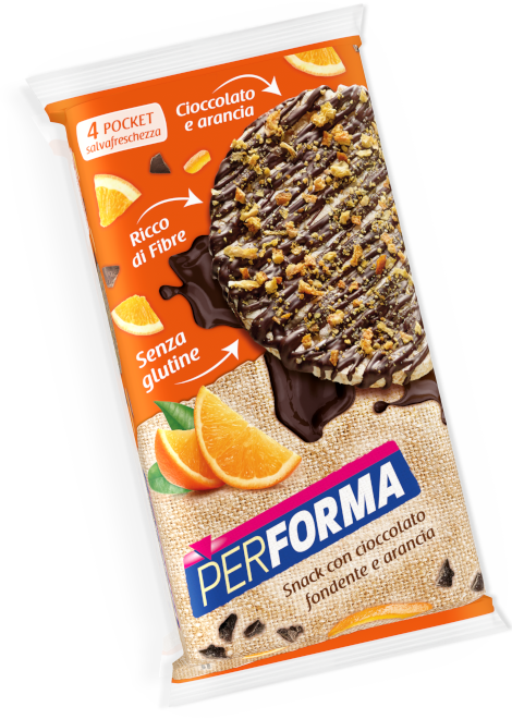 Gallette con cioccolato fondente e arancia