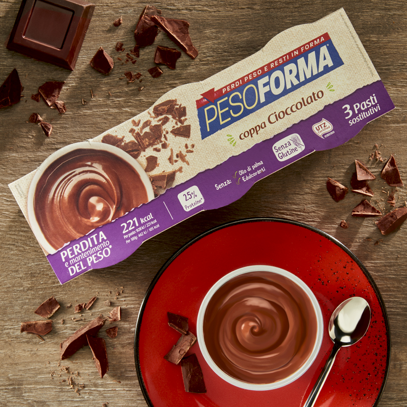Coppe al Cioccolato - Pesoforma