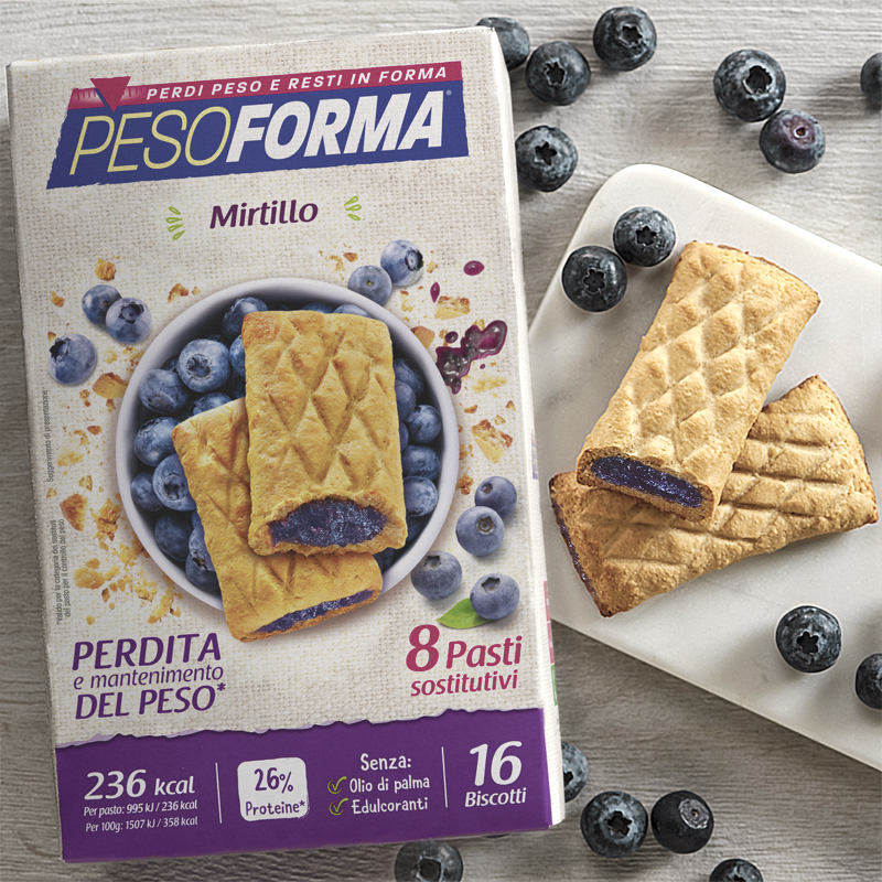 Biscotti al mirtillo - Pesoforma