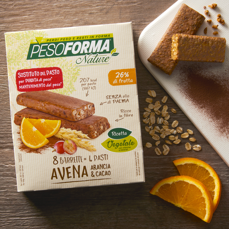 Barretta Avena Arancia e Cacao - Pesoforma