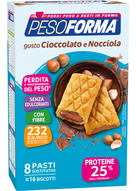 Biscotto gusto Cioccolato e Nocciola