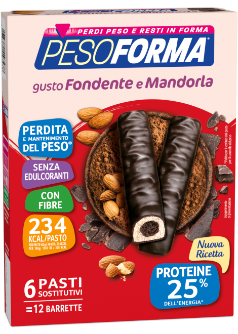 Barrette al Cioccolato Fondente e Mandorla
