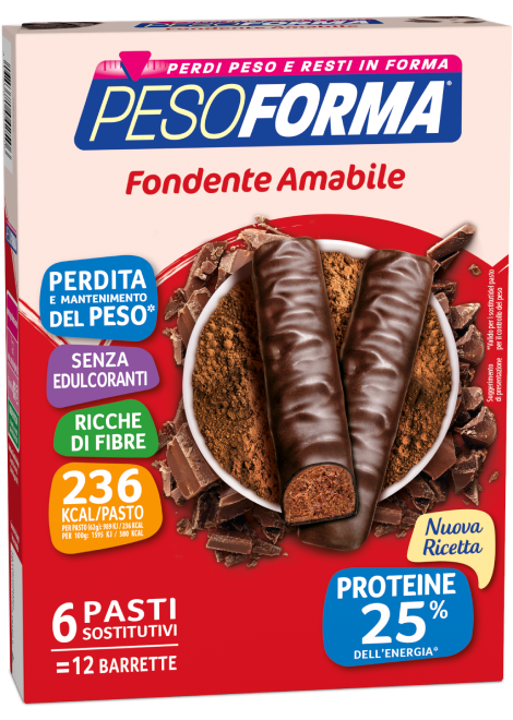 Barrette al Cioccolato Fondente Amabile