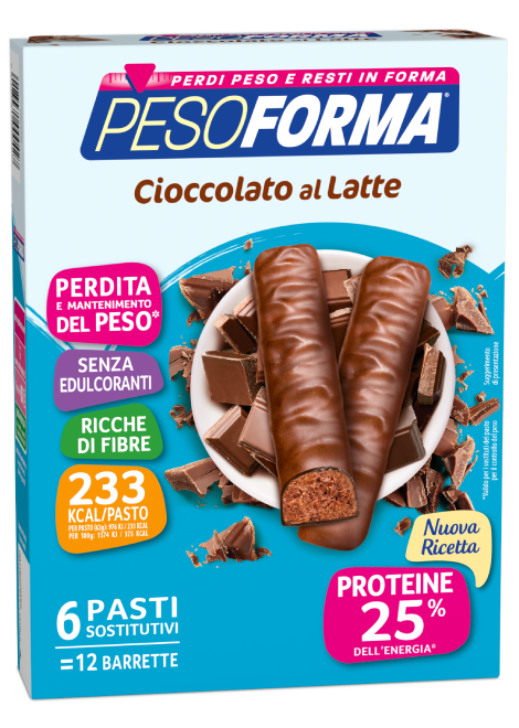 Barrette al Cioccolato al Latte