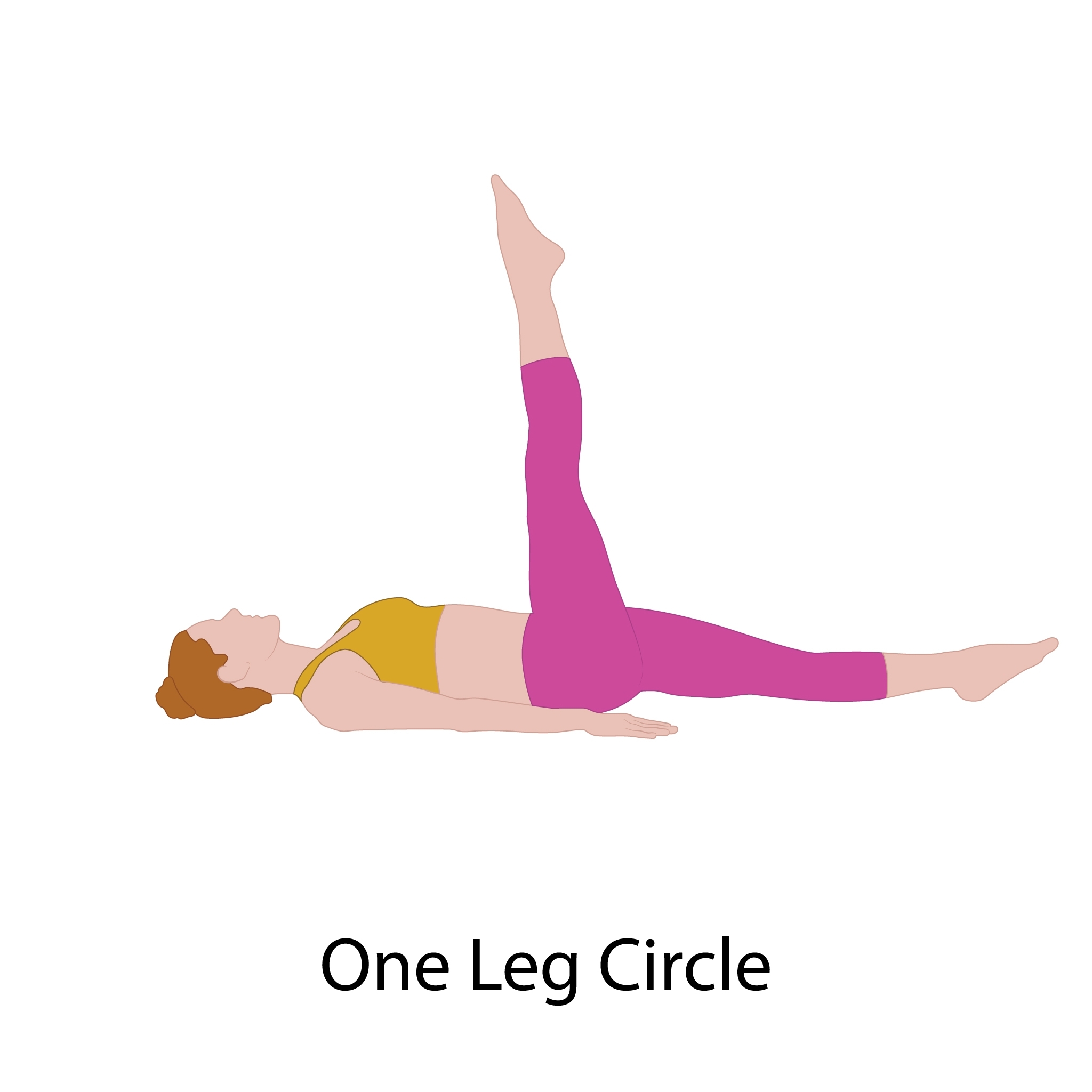 One leg circle 2seq da 5