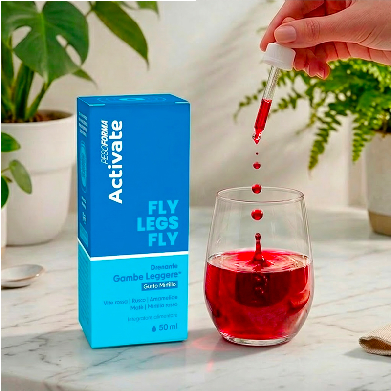 Fly Legs Fly – Drenante Gambe Leggere - Pesoforma