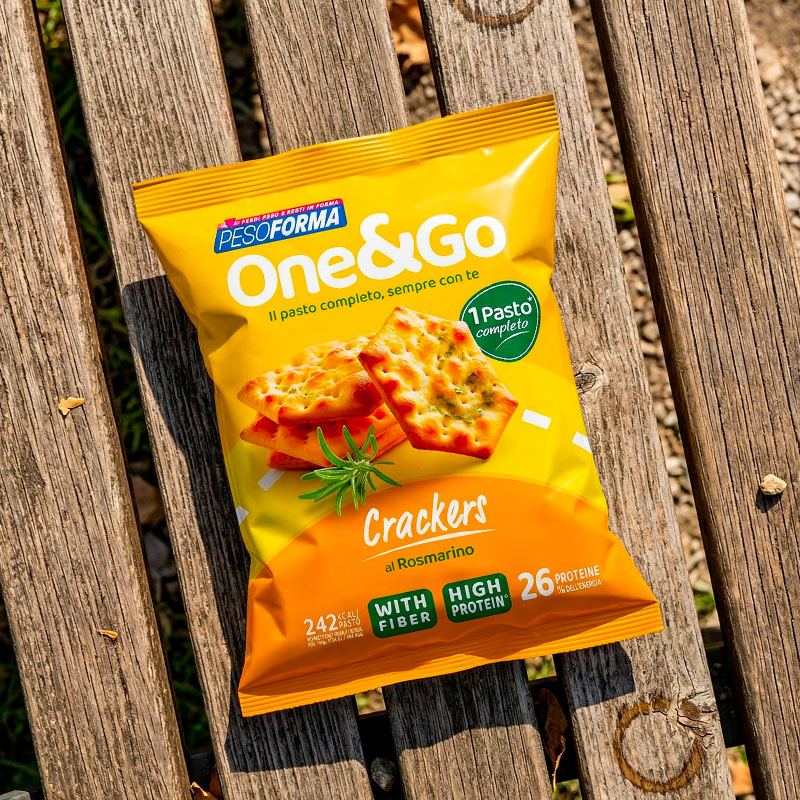 Crackers One&Go Rosmarino - Pesoforma