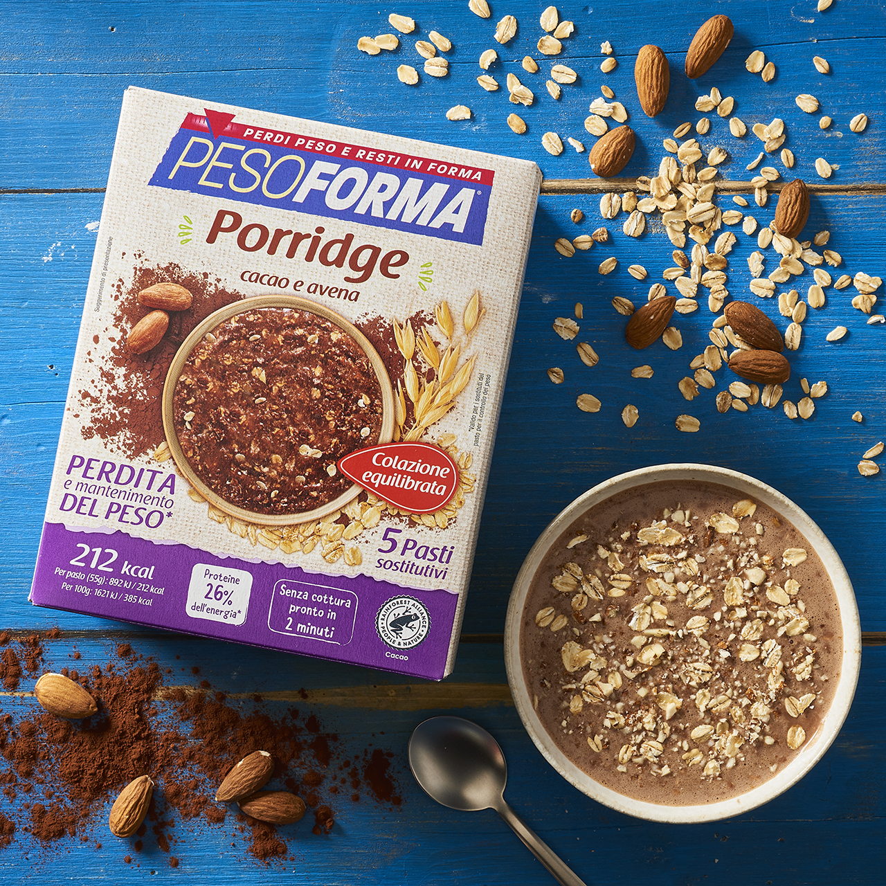 Porridge Cacao e Avena - Pesoforma