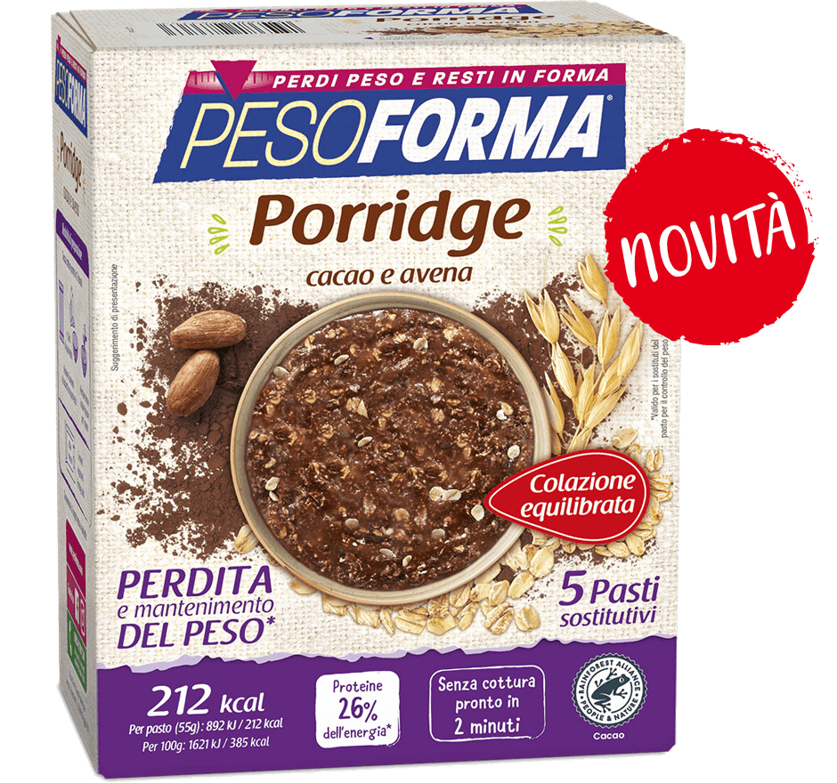 Porridge Cacao e Avena - Pesoforma