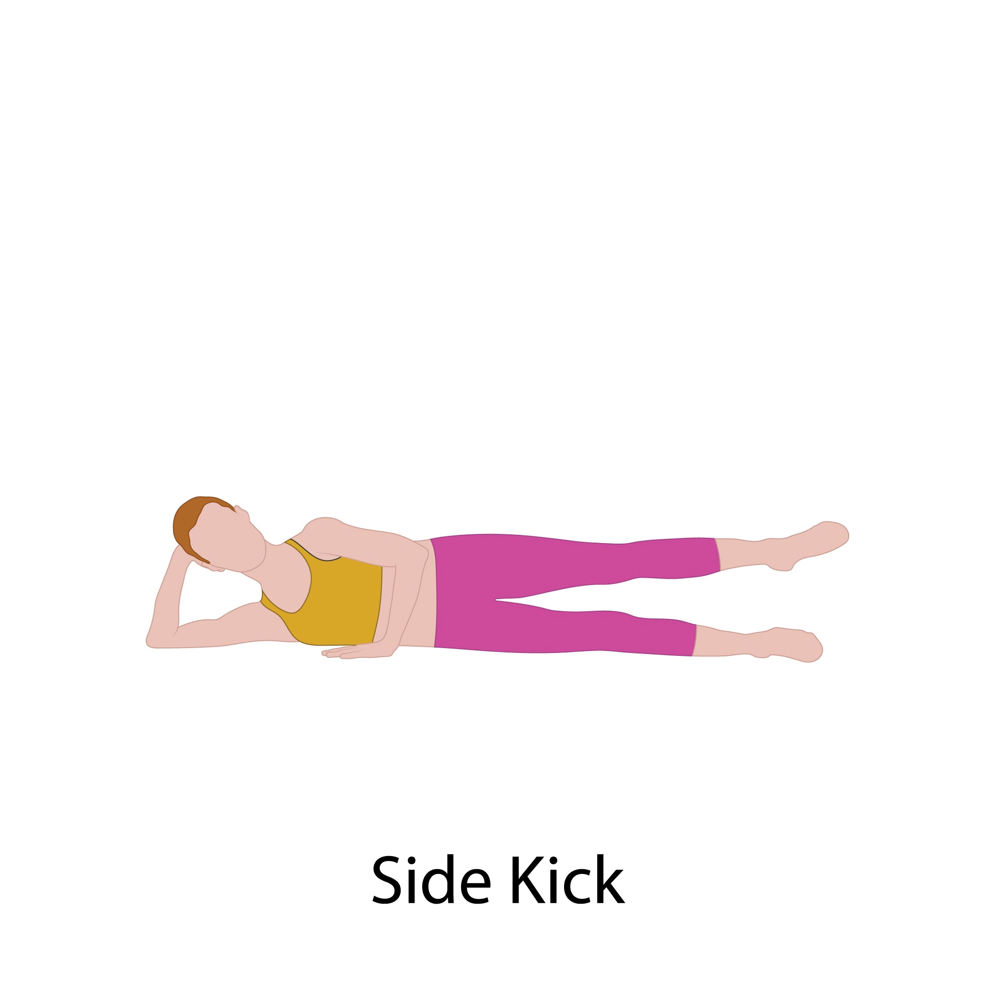 Side kick: interno ed esterno coscia