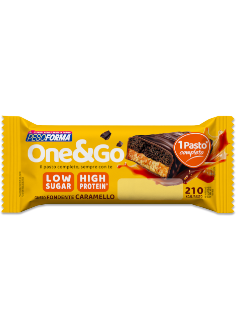 Barretta One&Go Low Sugar Fondente Caramello