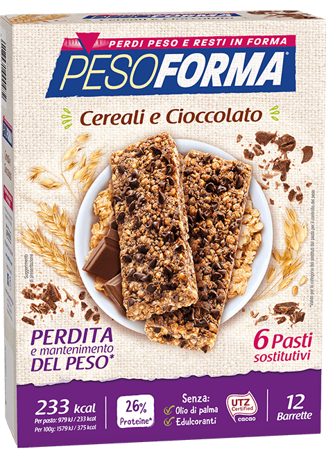 Barrette ai Cereali e Cioccolato