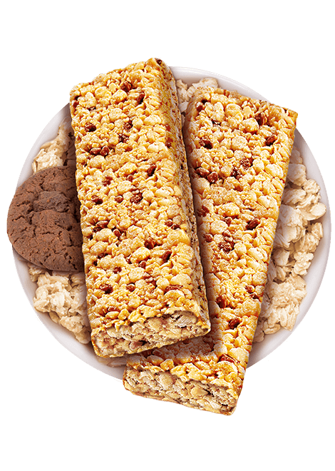 Barrette cereali gusto cookies e vaniglia