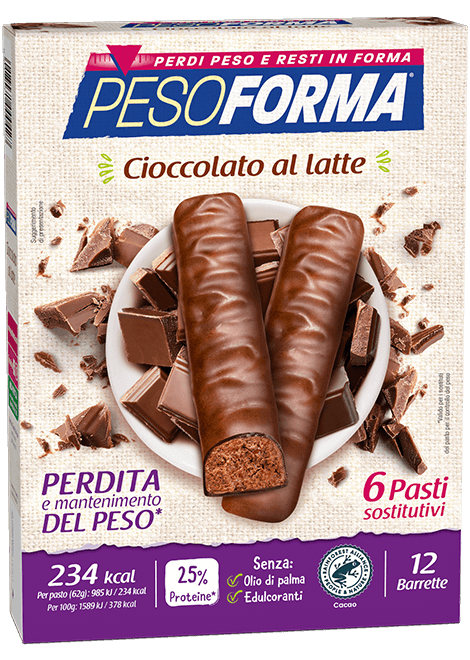 Barrette al Cioccolato al Latte