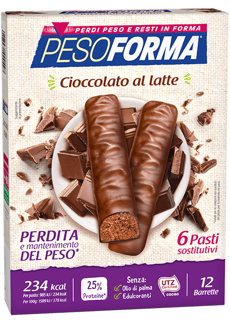 Barrette al Cioccolato al Latte