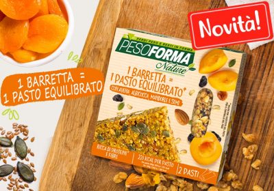 Arrivano le nuove Barrette ai cereali, frutta e semi Pesoforma Nature