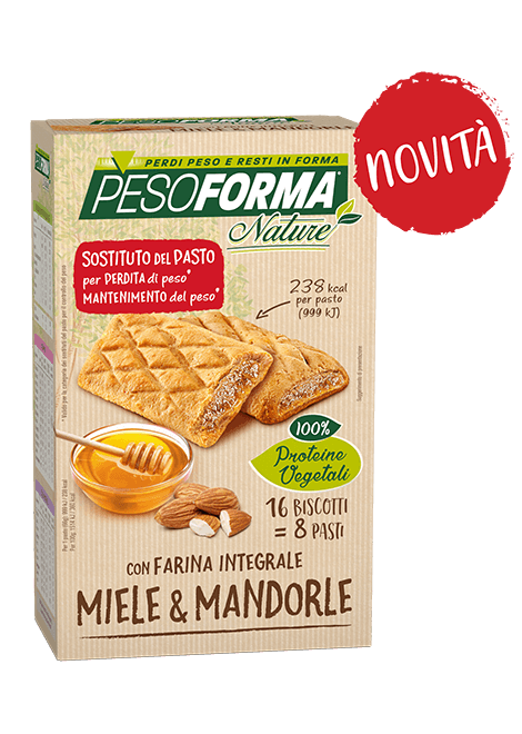 Biscotto Miele e Mandorle con Farina Integrale