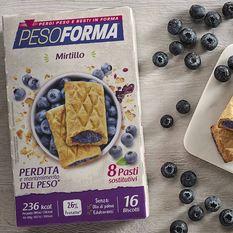 Biscotti al mirtillo - Pesoforma