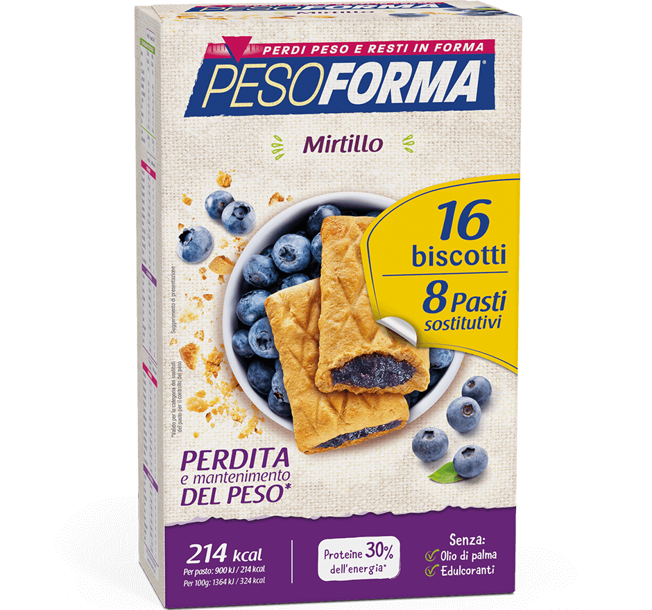 Biscotti al mirtillo - Pesoforma