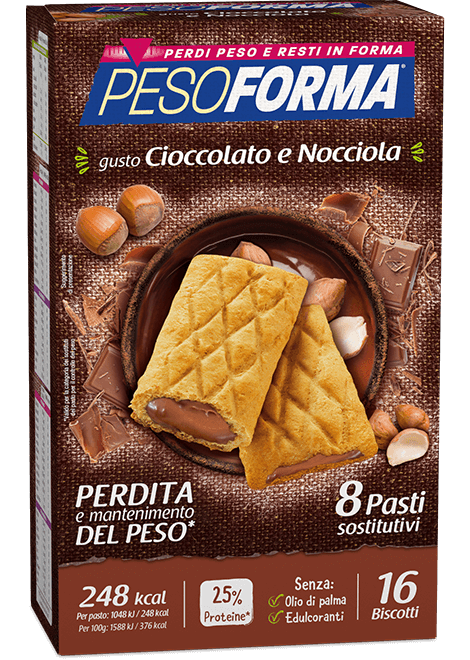 Biscotto gusto Cioccolato e Nocciola