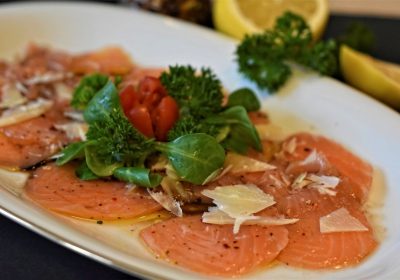 Carpaccio di salmone