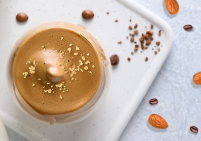 Coppa al Caffè con Granella di Mandorle