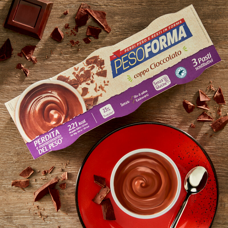 Coppe al Cioccolato - Pesoforma