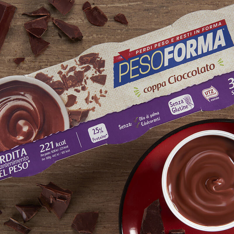 Coppe al Cioccolato - Pesoforma