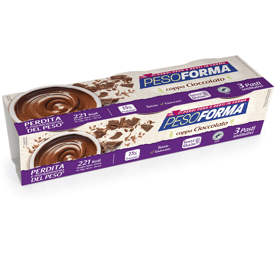 Coppe al Cioccolato - Pesoforma