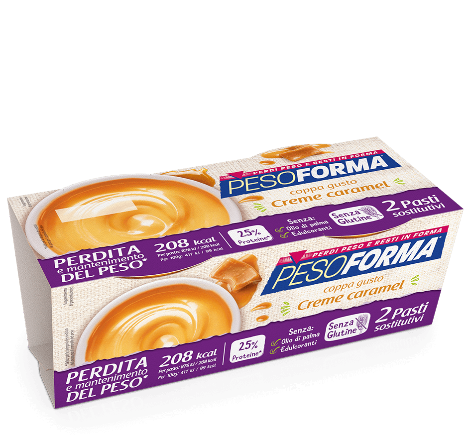 Coppe Gusto Creme Caramel - Pesoforma