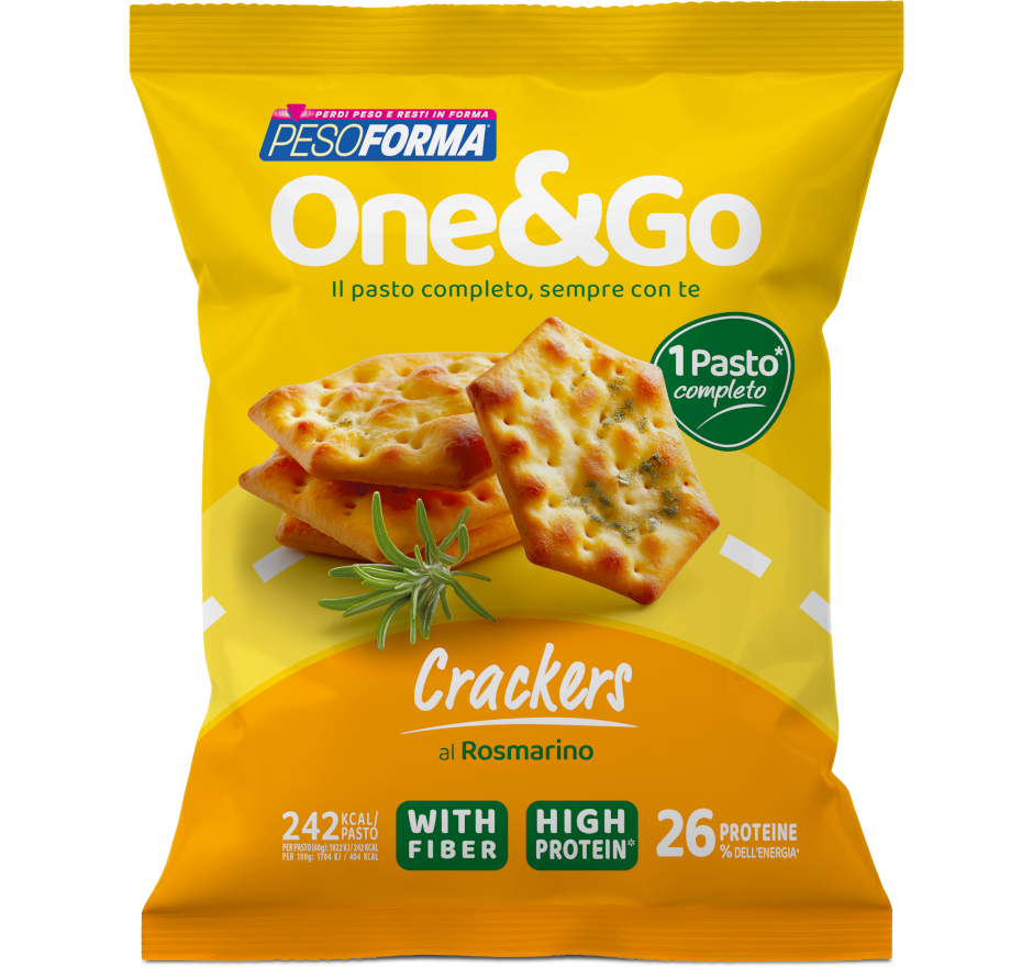 Crackers One&Go Rosmarino - Pesoforma