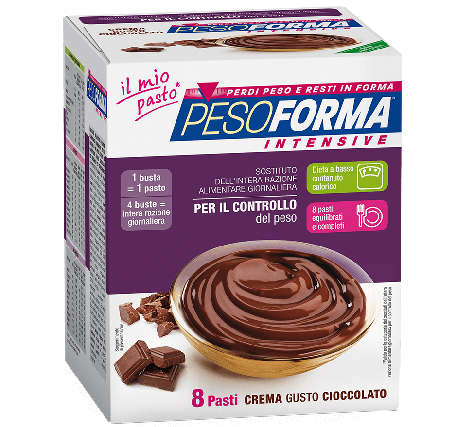 Crema Intensive Gusto Cioccolato - Pesoforma