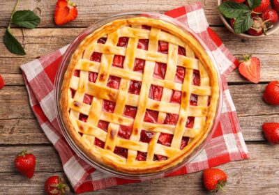Crostata Proteica con Confettura di Fragole