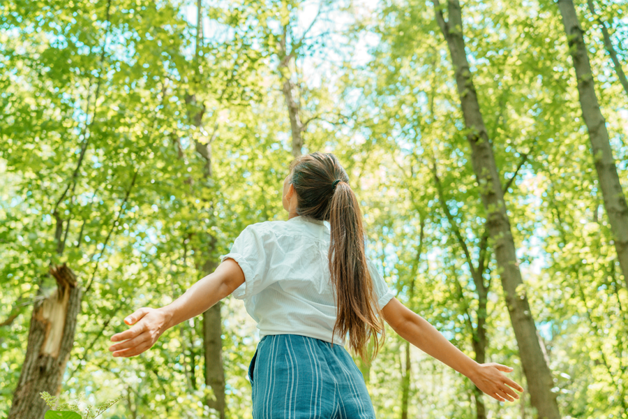 eco-terapia i benefici natura