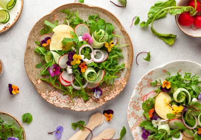 Fiori commestibili: più colore nei piatti!